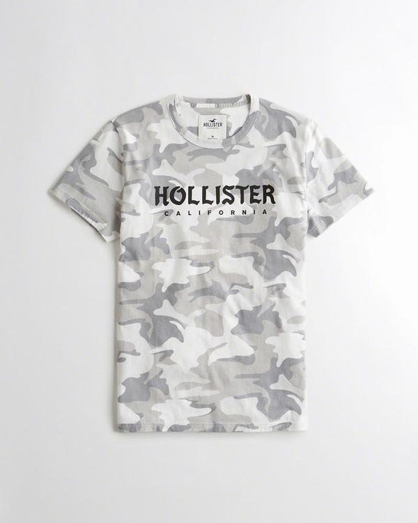 Hollister army deals t shirt